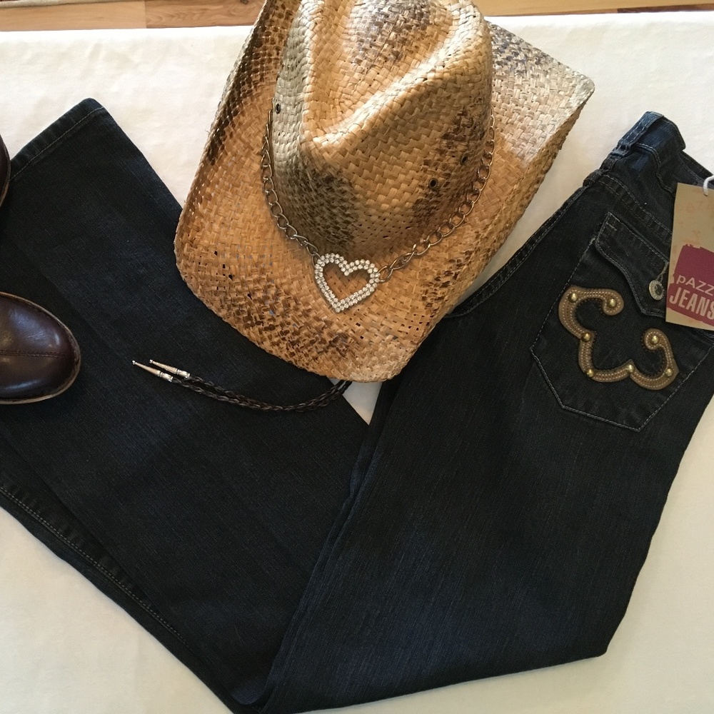 New with Tags Pazzo Flare leg Jeans, Sz 1
